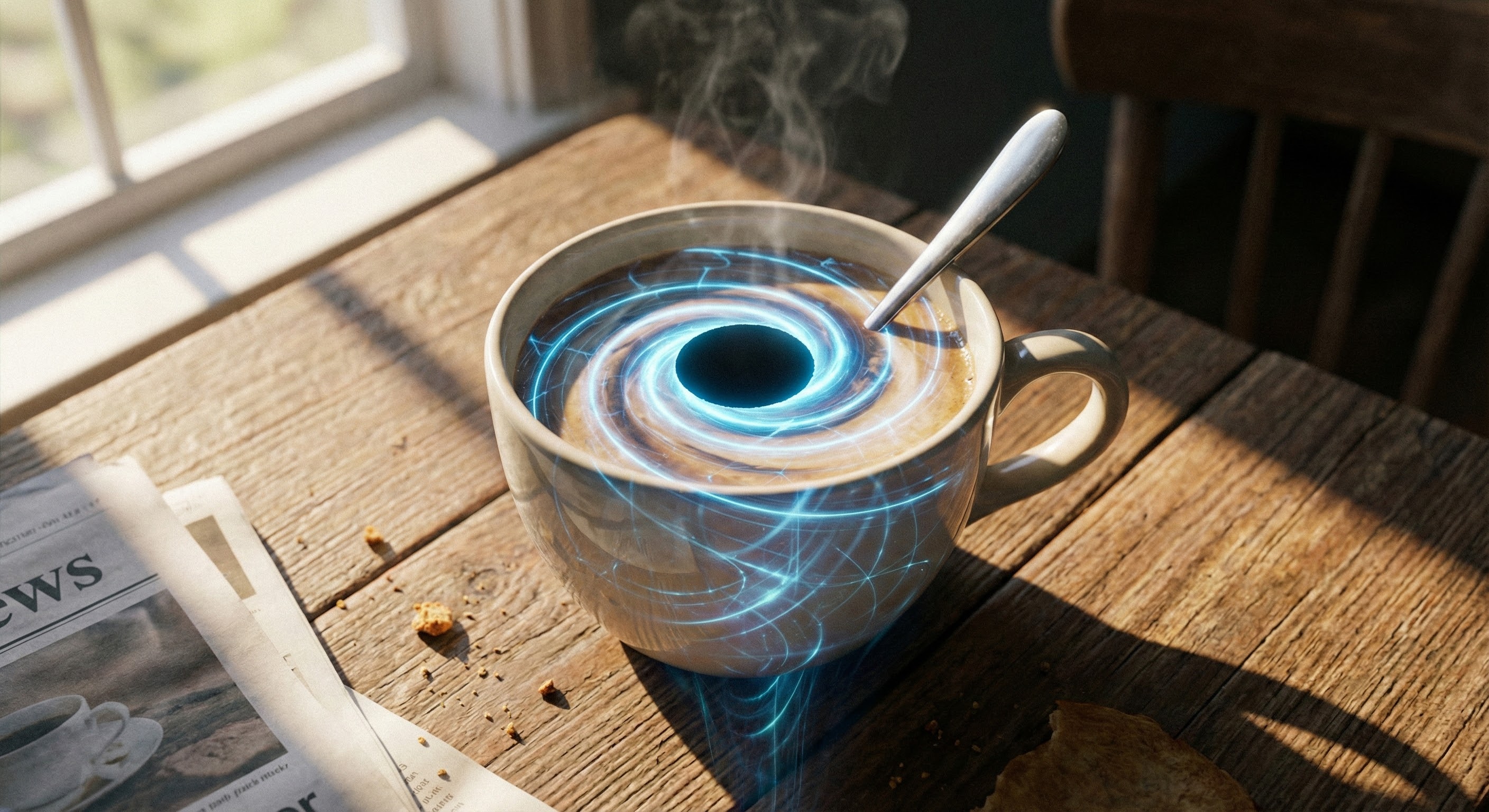 The Viscosity of the Void